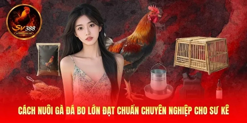 Cách Nuôi Gà Đá Bo Lớn Đạt Chuẩn Chuyên Nghiệp Cho Sư Kê 1 cách nuôi gà đá bo lớn